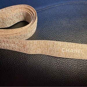 Chanel Shimmering Gold Ribbon